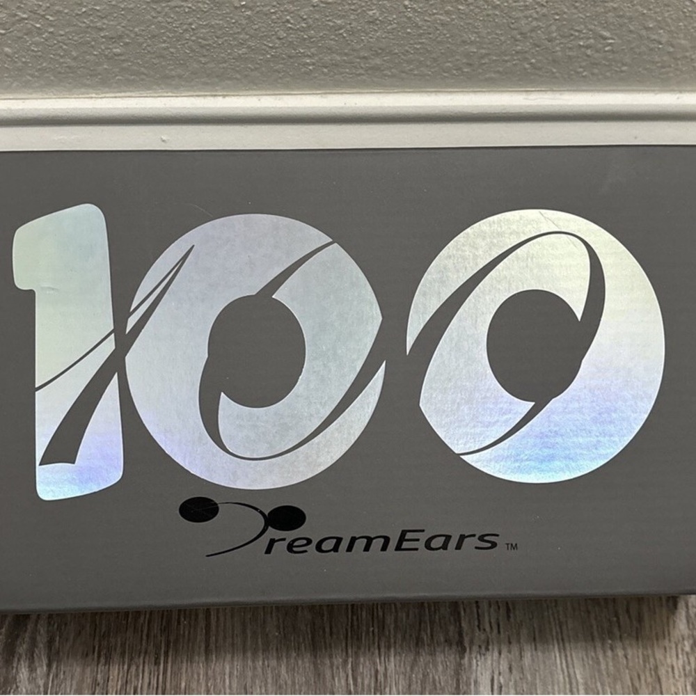 New DreamEars Gray Box with Holographic Design Lg1